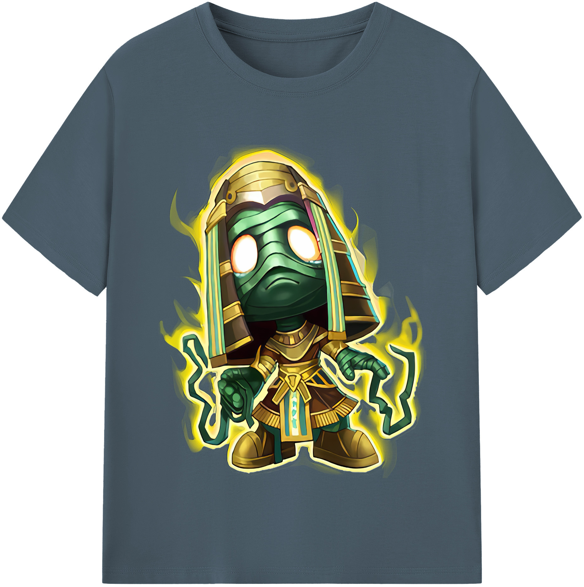 リーグ・オブ・レジェンド League of Legends LOL 綿100％半袖Tシャツ（フロントプリント）